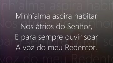 A Aspiração da Alma – Harpa Cristã 341