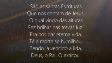 as santas escrituras harpa crist
