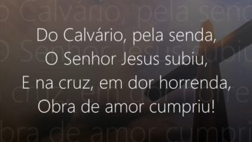 cristo morreu por mim harpa cris