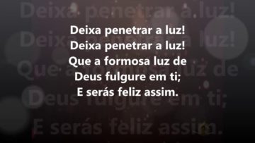 deixa penetrar a luz harpa crist