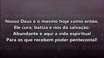 Deus é o mesmo – Harpa Cristã 453