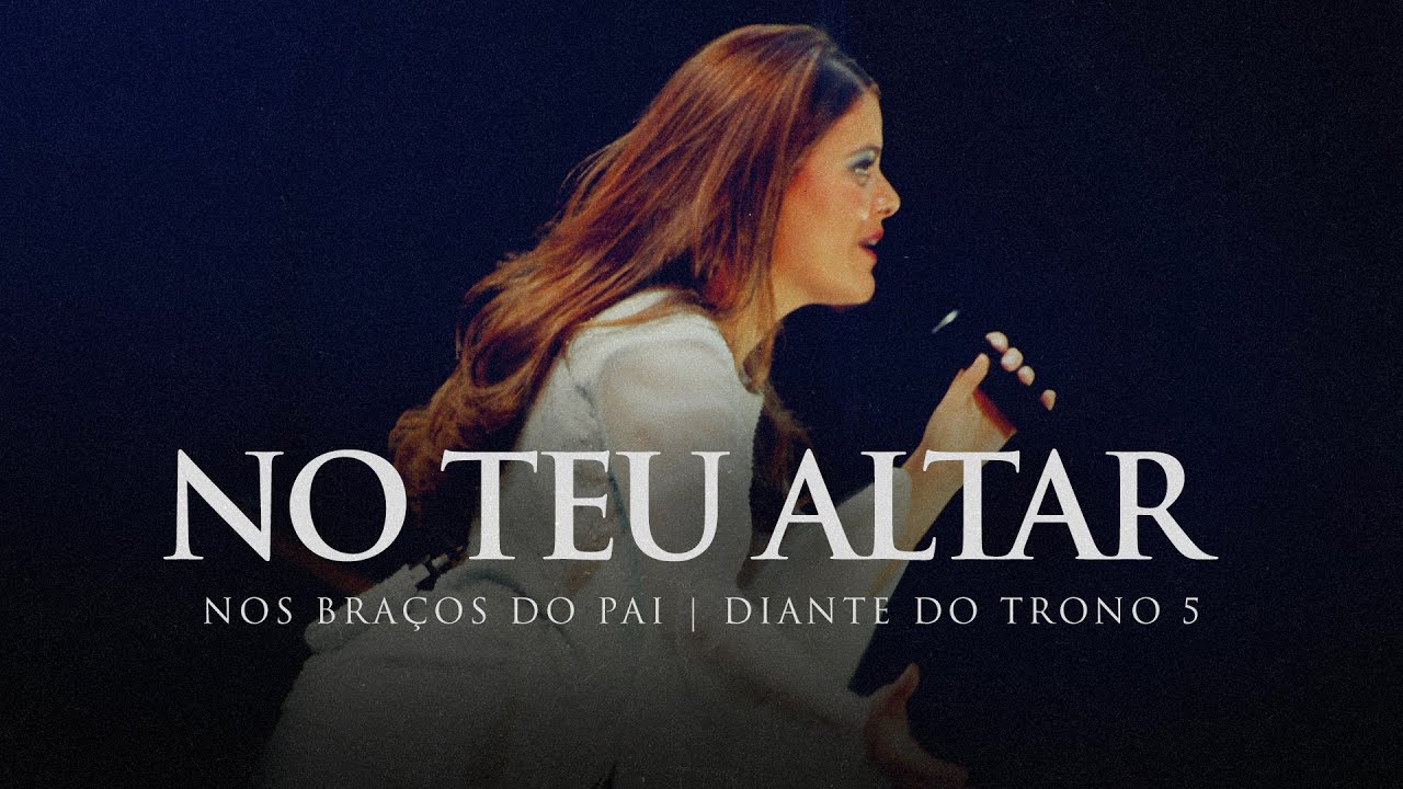 diante do trono no teu altar