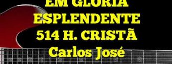 em gloria esplendente harpa cris