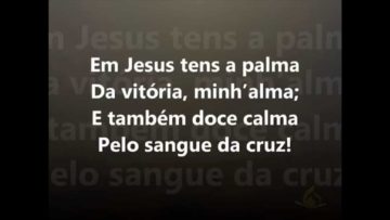 em jesus tens a palma da vitoria