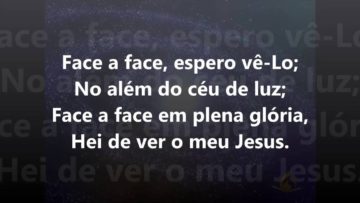 face a face harpa crista 118