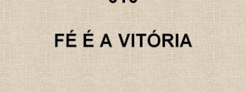 fe e a vitoria harpa crista 610