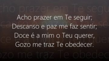 guia me sempre meu senhor harpa