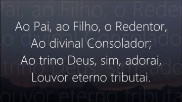 louvor ao deus trino harpa crist