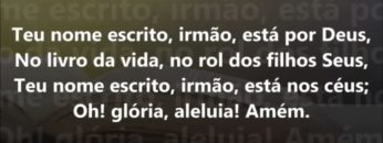 no rol do livro harpa crista 133