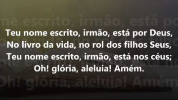 no rol do livro harpa crista 133