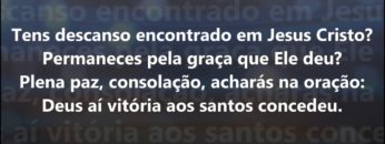o descanso em jesus harpa crista