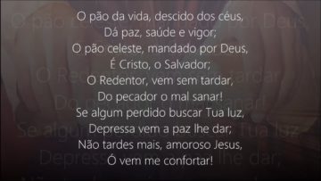 O Pão da Vida – Harpa Cristã 328