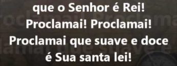 o senhor e rei harpa crista 038