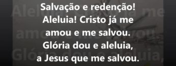 o senhor salva a todo o pecador