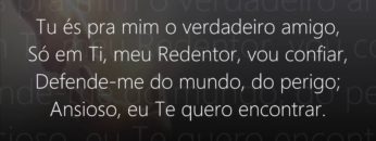 o verdadeiro amigo harpa crista