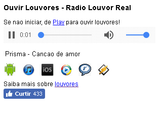 player radio gospel