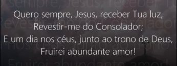 quero jesus tua luz harpa crista