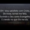 satisfeito com cristo harpa cris