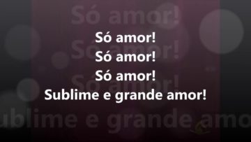 sublime e grande amor harpa cris