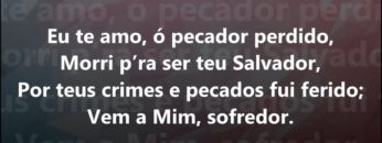 Vem a Mim, Pecador – Harpa Cristã 359