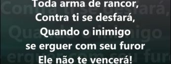 vencidos os combates harpa crist